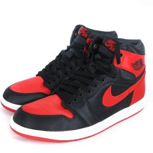 FD4810-061 AIR JORDAN1 Satin Bred スニーカー ハイカット 