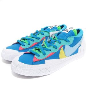 NIKE × KAWS × SACAI DM7901-400 BLAZER LOW スニーカー 27cm ブルー