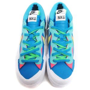 NIKE × KAWS × SACAI DM7901-400 BLAZER LOW スニーカー 27cm ブルー