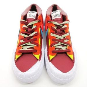 NIKE DM7901-600 KAWS sacai BLAZER LOW スニーカー ブレーザー レッド