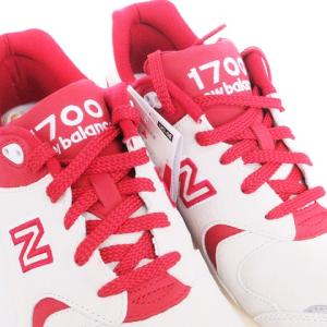 New Balance × KITH CM1700KM マシュマロ スニーカー 28.5cm アイボリー系 レッド