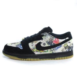 NIKE SB × SUPREME DUNK LOW RAMMELLZEE スニーカー 27.5cm ブラック
