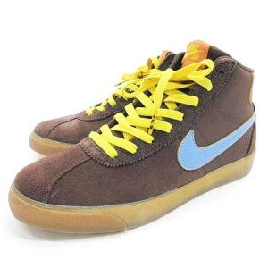 Why So Sad? WMNS Bruin Mid Brown スニーカー ハイカット スエード DX4325-200 茶