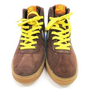 NIKE SB Why So Sad? WMNS Bruin Mid Brown スニーカー ハイカット スエード DX4325-200 茶