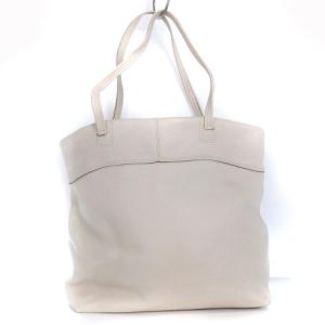 COACH ショルダーバッグ トート 14967 ロゴ チャーム レザー 白 アイボリー 鞄