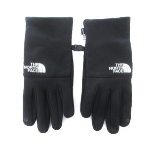 THE NORTH FACE グローブ 手袋 NF04ASHA ブランドロゴ プリント 黒 ブラック L