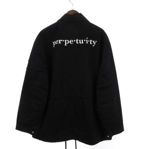 RAF SIMONS フレッドペリー コラボ オーバーサイズ ミリタリージャケット SJ6523 ブラック