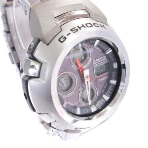 CASIO G-SHOCK The G 腕時計 アナデジ 2針 タフソーラー GW-1000DJ-1JF シルバーカラー ウォッチ SM1