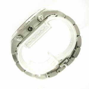 EMPORIO ARMANI 腕時計アナログ クオーツ クロノグラフ シルバーカラー AR2434 文字盤ブラック ウォッチ SM1