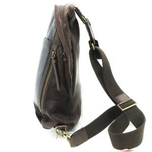 COACH ボディバッグ ショルダー レザー スウェード 70796 ブラウン 茶 SM1