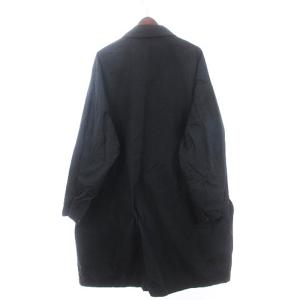 N.HOOLYWOOD 23SS BALMACAAN COAT コート ロング丈 長袖 コットン 2231-C002-001 ブラック 黒 38 M位