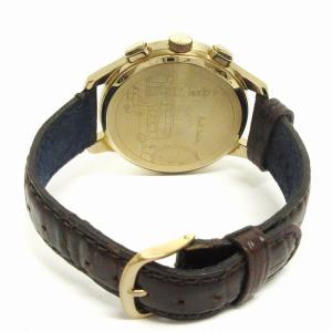 PAUL SMITH 腕時計 アナログ クォーツ クロノグラフ デイト 6521-S087341 白文字盤 ゴールドカラー SM1