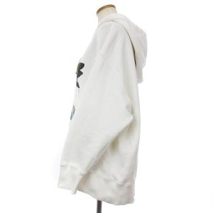 VALENTINO UNDERCOVER アンダーカバー コラボ 19AW パーカー フーディ オーバーシルエット 花柄 プリント コットン混