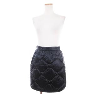 MONCLER 23AW PATCH PADDING SKIRT ミニスカート ラップ キルティング ロゴ ワッペン