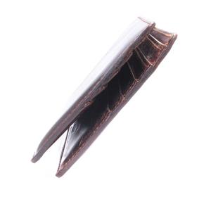 White house Cox HORWEEN Note Case 二つ折り 財布 札入れ シェルコードバン 茶 ブラウン ウォレット SM1