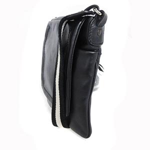 BALLY ショルダーバッグ ミニ スクエア レザー 黒 ブラック 鞄 GY18