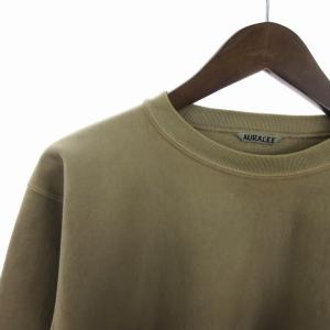 AURALEE 20AW SUPER MILLED SWEAT P