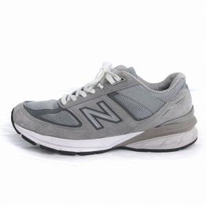 New Balance M990GL5 スニーカー スエード 25.5cm グレー
