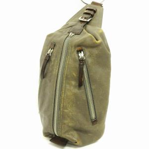 トンプソン ボディバッグ  スリング ショルダー 鞄 レザー 70360 ブラウン 茶 SM1