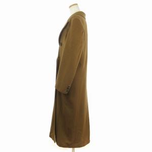 Max Mara 白タグ チェスターコート ダブル カシミヤ フロントボタン 40 キャメル