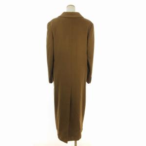 Max Mara 白タグ チェスターコート ダブル カシミヤ フロントボタン 40 キャメル
