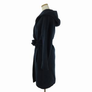Max Mara 白タグ FABIO ガウンコート 101607836 ネイビー 38
