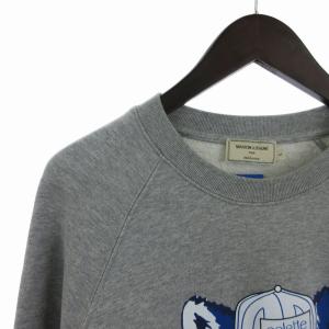 Maison Kitsuné 美品 Colette Mon Amour トレーナー スウェット 長袖 クルーネック コットン 裏毛 ロゴ プリント SPCEOU00300