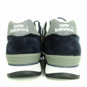New Balance M670NNG スニーカー スエード 27cm ネイビー
