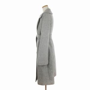 STELLA McCARTNEY ウールコート ロング  グレー 40