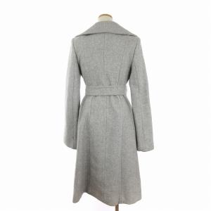 STELLA McCARTNEY ウールコート ロング  グレー 40