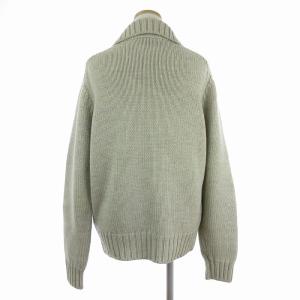 Cruciani ハーフジッププルオーバーニット セーター 長袖 ウール ベージュ 48 M位 SM1