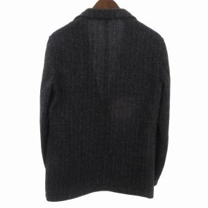 BEAMS LIGHTS タグ付き ハリスツイード テーラードジャケット ブレザー 長袖 ウール BLF15079H ダークグレー S