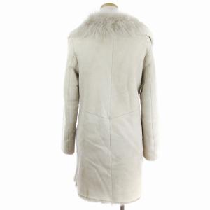 ANAYI ムートンコート アイボリー 36