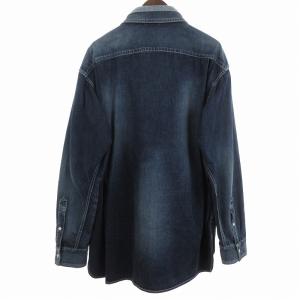 MIHARA YASUHIRO 23AW Double Layered Denim Shirt 紺
