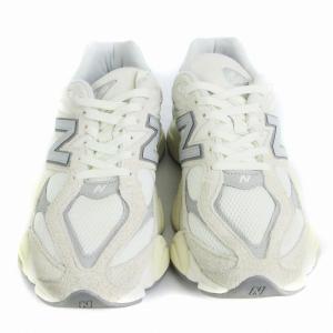 New Balance U9060HSC スニーカー シューズ ローカット スエード US9.5 ホワイト