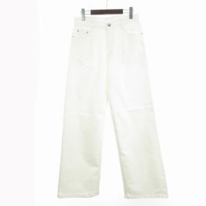 23年製 Tuck Buggy デニム バギーパンツ ジーンズ ワイド 23030586823010 白 ホワイト 36 M位