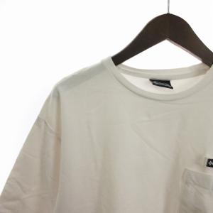Columbia Tシャツ カットソー 半袖 クルーネック 胸ポケット 白 ホワイト XL SM1 AA