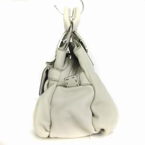 COLE HAAN タグ付き ハンドバッグ レザー ホワイト 白 鞄 SM1