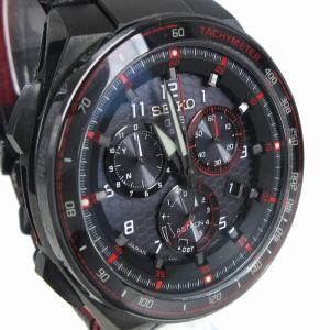 SEIKO アストロン HONDA NSX 腕時計 アナログ クロノグラフ 電波ソーラー SBXB165 黒