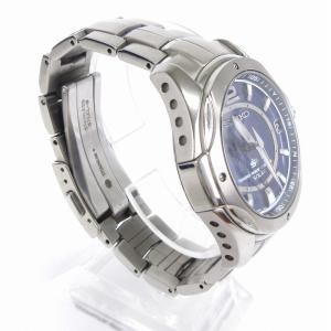 SEIKO IGNITION 腕時計 アナログ 電波ソーラー デイト 7B22-0AA0 文字盤 紺 ネイビー ウォッチ SM1