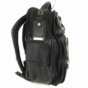 TUMI 2603580DCH3E ビジネスリュック バックパック ナイロン レザー 多収納 ブラック