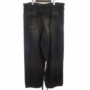 23AW テンセルスーパーデニムワイドパンツ ジーンズ ロング コットン 