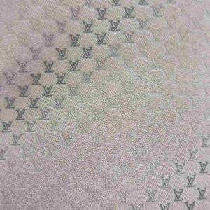 LOUIS VUITTON レギュラータイ ネクタイ 総柄 ロゴ シルク グレー 小物 SM1