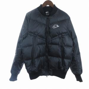 ダウンフィルウィンドランナー ボンバージャケット CU4403-010 ブラック M