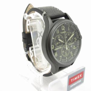 TIMEX 腕時計 アナログ クロノグラフ クオーツ レザー TW4B09100 黒 ブラック ウォッチ SM1