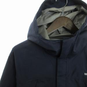 THE NORTH FACE ドットショットジャケット ナイロン ジップアップ ロゴ 刺繍 NP61930 紺 ネイビー M