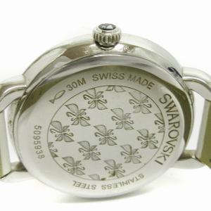 SWAROVSKI アイラ デイ 腕時計 アナログ クォーツ 2針 デイト 5095938 ホワイト シルバーカラー ウォッチ