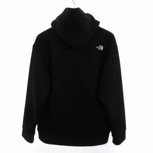 THE NORTH FACE テックエアースウェットワイドフーディ パーカー プルオーバー ラバープリント ワンポイント NT12286 黒 ブラック M