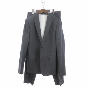 PARIS CUT スーツ セットアップ テーラードジャケット ブレザー スラックス パンツ ウール S74FT0128 ダークグレー