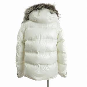 BURBERRY BLACK LABEL 2WAY ダウンジャケット BMP75-127-02 ホワイト M